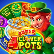 4 Super Clover Pots
